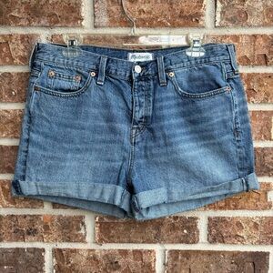 Madewell Button Fly  Shorts Size 30